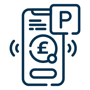 Let Customers Pay for their Parking Online icon